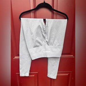 Light gray alphalete amplify leggings